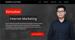 Desktop Screenshot of darrensuciono.com