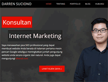 Tablet Screenshot of darrensuciono.com
